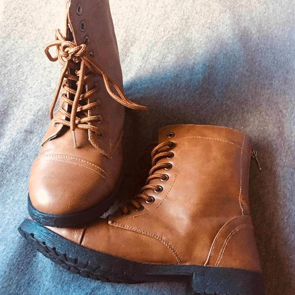 Charles Albert Brown leather boots